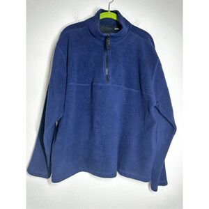 Vintage Prospirit Men's 1/4 Zip Pullover Sweater Fleece Athletic Outdoor Size M